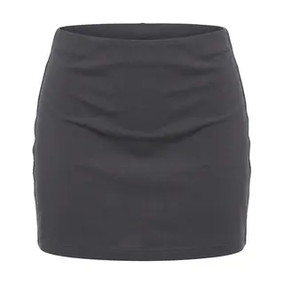 Charcoal mini skirt